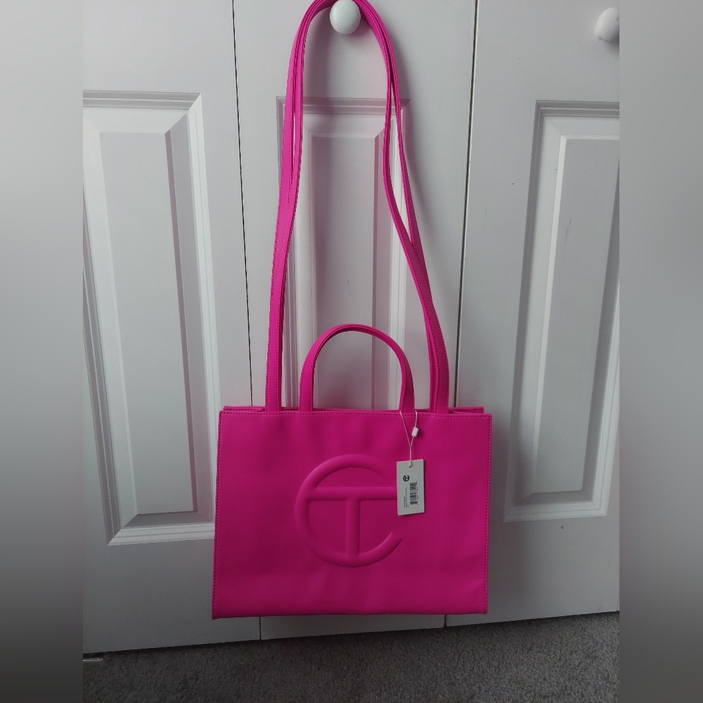 Telfar Hot Pink Tote Bag
